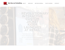 Tablet Screenshot of newnormalconsulting.com